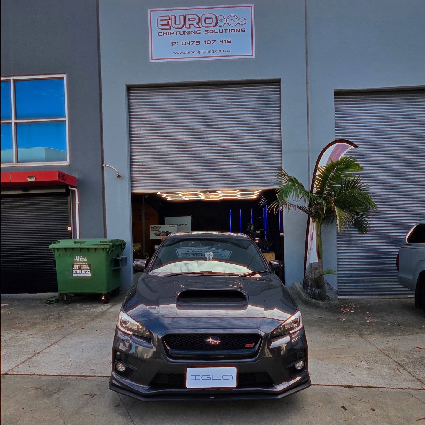 Euro Chiptuning Solutions workshop frontage in Tullamarine